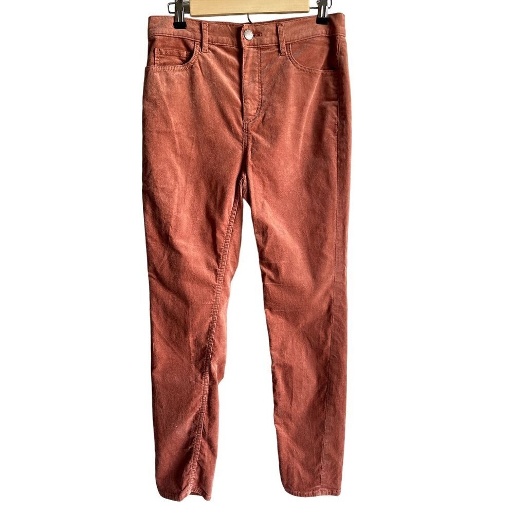 LOFT Velvet Size 28/6 Pale Dusty Pink Skinny Pants